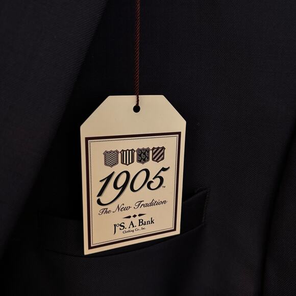 Jos. A. Bank Men's Blazer Sport Coat Two Button Jacket 50 Regular Wool Blue - Picture 6 of 6